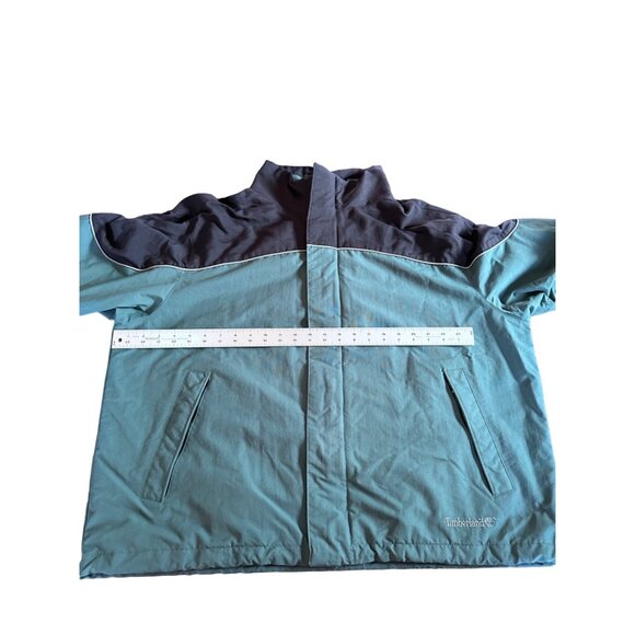 Timberland Jacket Men's XL Green and Black Weathergrear 3 in 1 Exterior Nylon - Picture 7 of 16